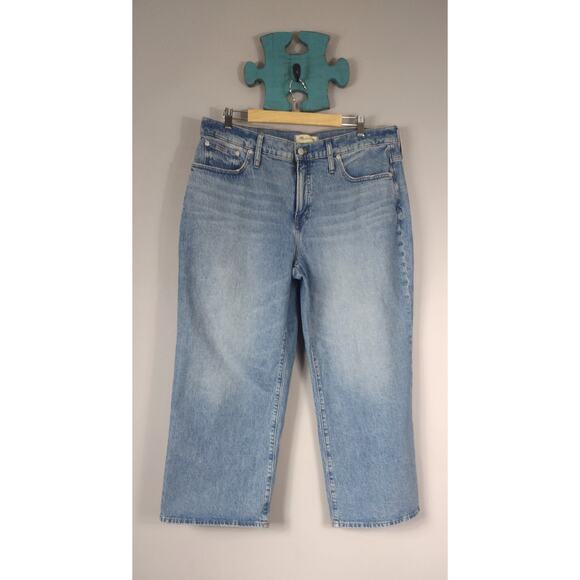 Madewell Denim - Madewell The Perfect Vintage Wide Leg Jean Denim Blue Women’s Size 33 P
